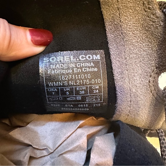 Sorel Cate the Great Knee High Wedge Lace Up Boot - Picture 7 of 14